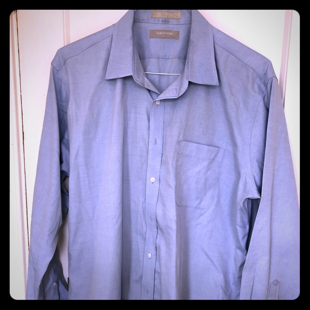 Nordstrom Men’s Trim Fit Solid Dress Shirt